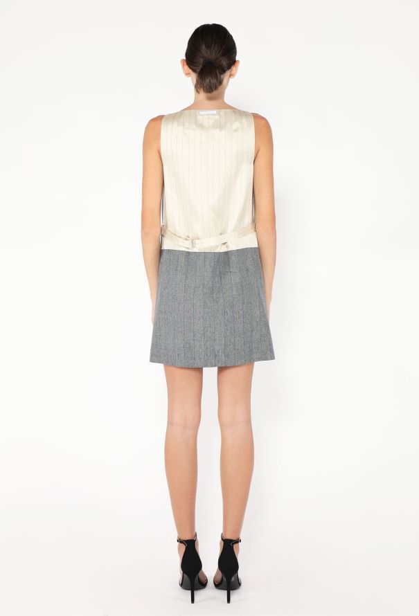 Prada 2024 Pinstripe Shift Dress - 3