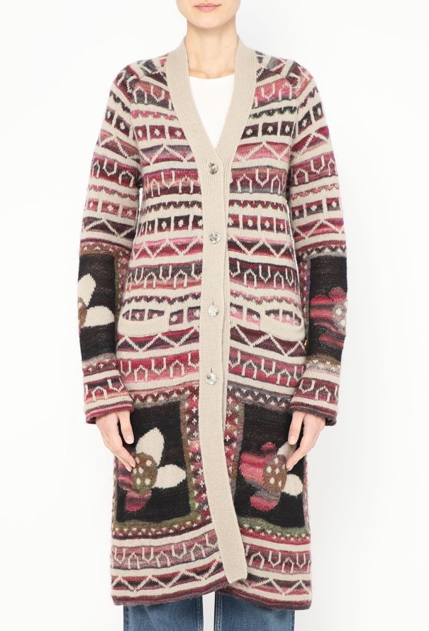 Chanel Pre-Fall 2009 Paris-Moscow Intarsia Cardigan - 4 Chanel Pre-Fall 2009 Paris-Moscow Intarsia Cardigan - 4
