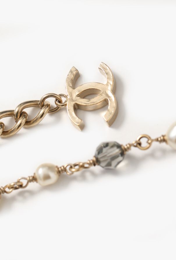 Chanel Resort 2019 Pearl Strass 'CC' Sautoir - 6