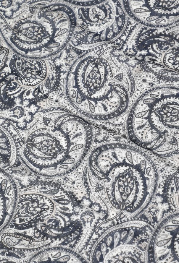 Saint Laurent Cashmere 45cm Paisley Foulard - 4