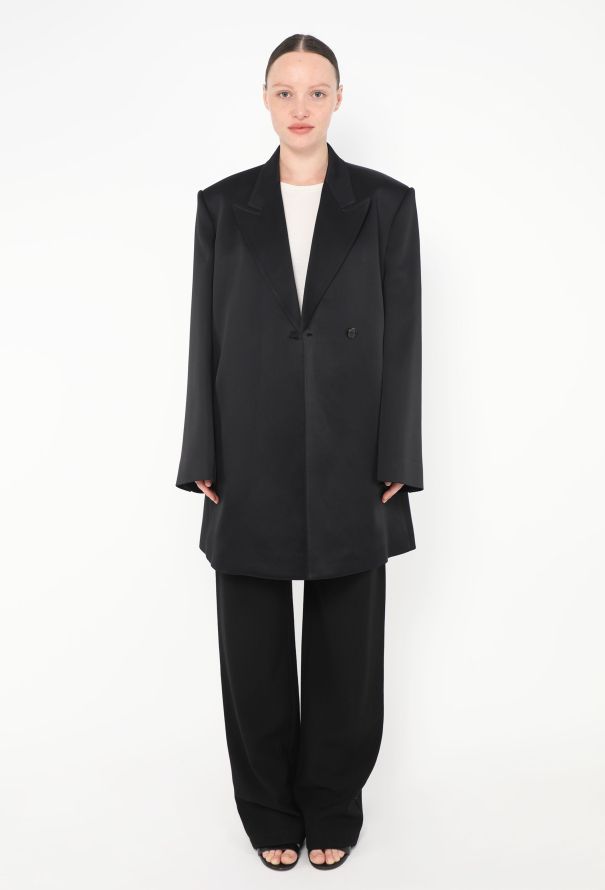 Khaite S/S 2024 Ray Oversized Tailored Coat - 3