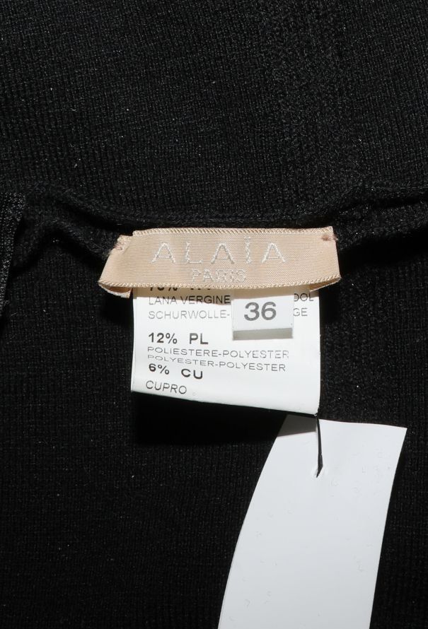 Alaïa Chenille Trim Skater Dress - 5