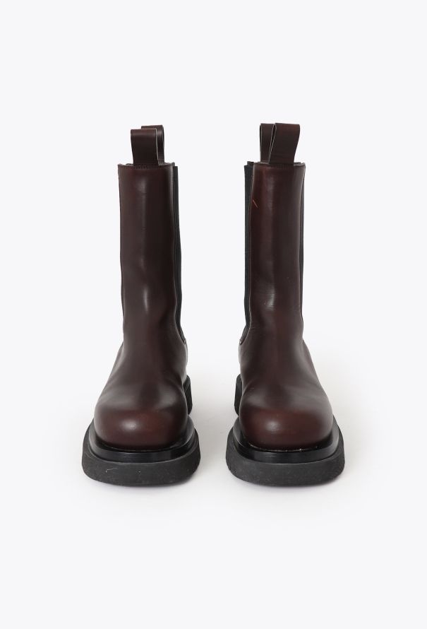 Bottega Veneta Pre-Fall 2020 Tire Chelsea Boots Brown - 4 Bottega Veneta Pre-Fall 2020 Tire Chelsea Boots Brown - 4