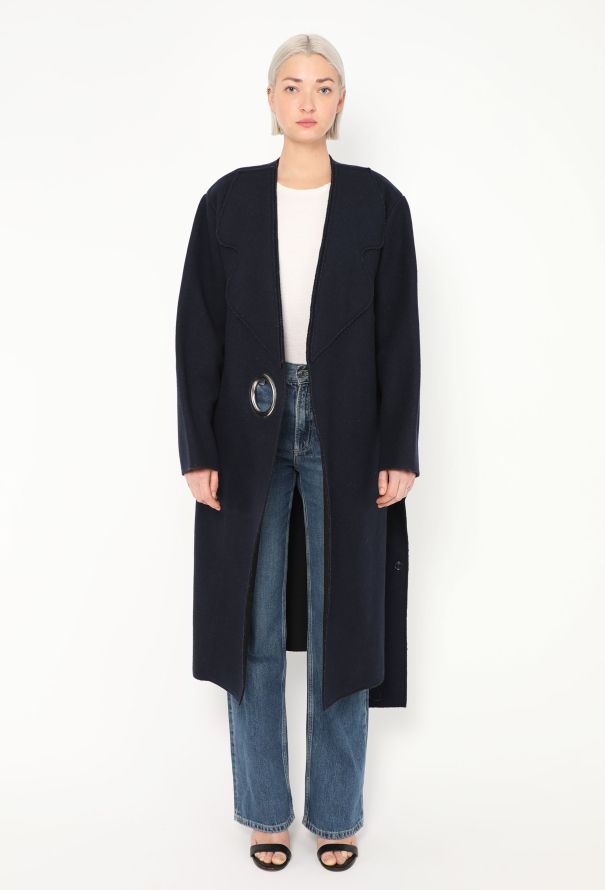 Jacquemus Pre-Fall 2015 Belted Eyelet Coat - 3 Jacquemus Pre-Fall 2015 Belted Eyelet Coat - 3