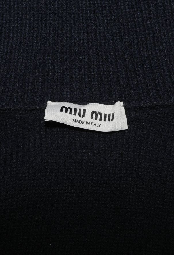 Miu Miu F/W 2024 Cashmere Turtleneck Sweater - 5 Miu Miu F/W 2024 Cashmere Turtleneck Sweater - 5