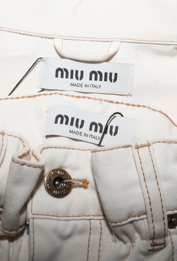 Miu Miu 2024 Denim Utility Set - 8