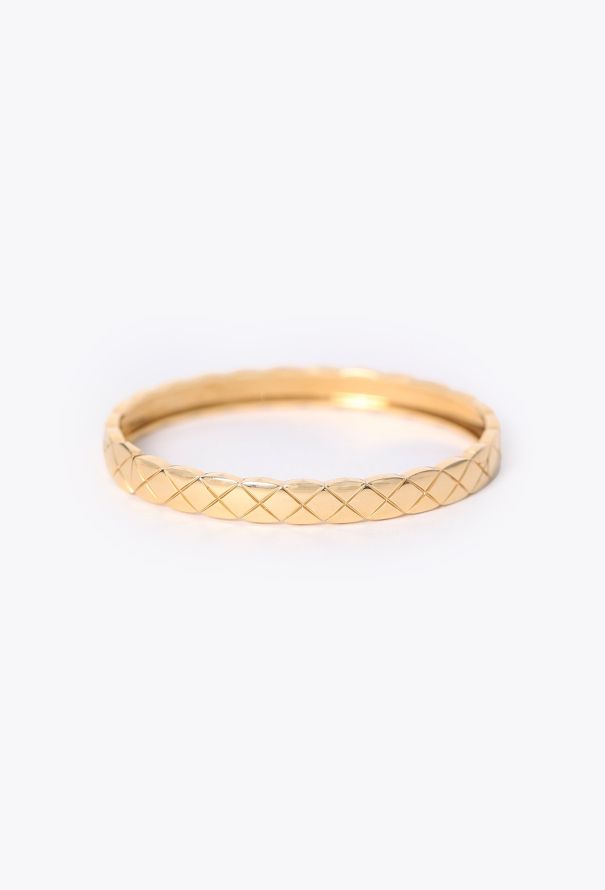 Chanel 18K Yellow Gold Coco Crush Bracelet - 3