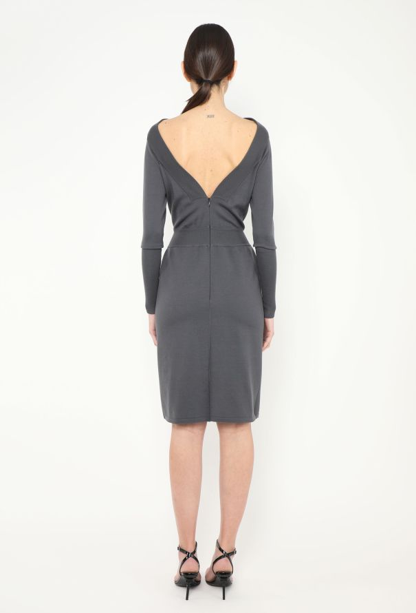 Alaïa 2014 Re-Edition '85 Open-Back Dress - 5