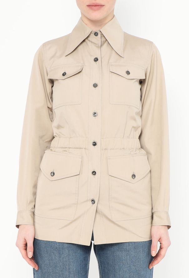 Saint Laurent COLLECTOR 1972 Safari Jacket seen on Lauren Hutton - 1