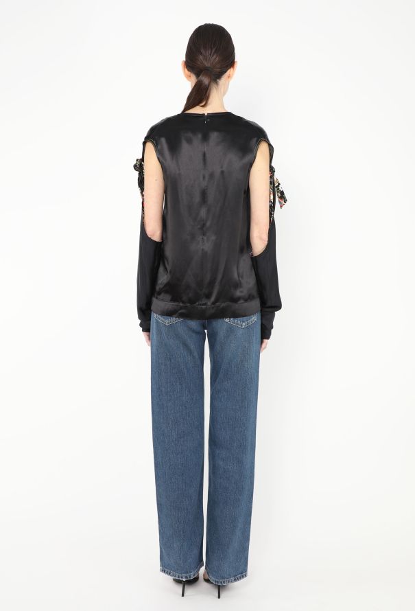Céline Resort 2016 Floral Sleeve Blouse - 6