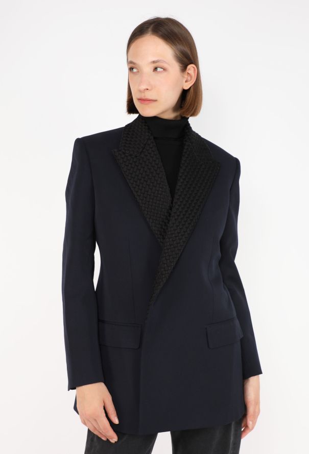 Bottega Veneta Intrecciato Lapel Blazer, S/S 2026 - 5