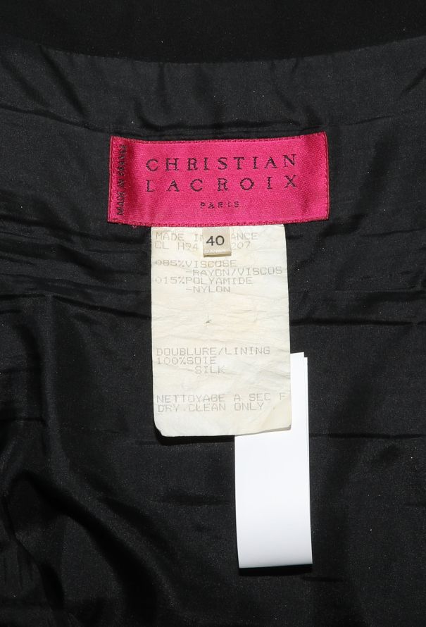 Christian Lacroix F/W 1994 Leavers Lace Dress - 5