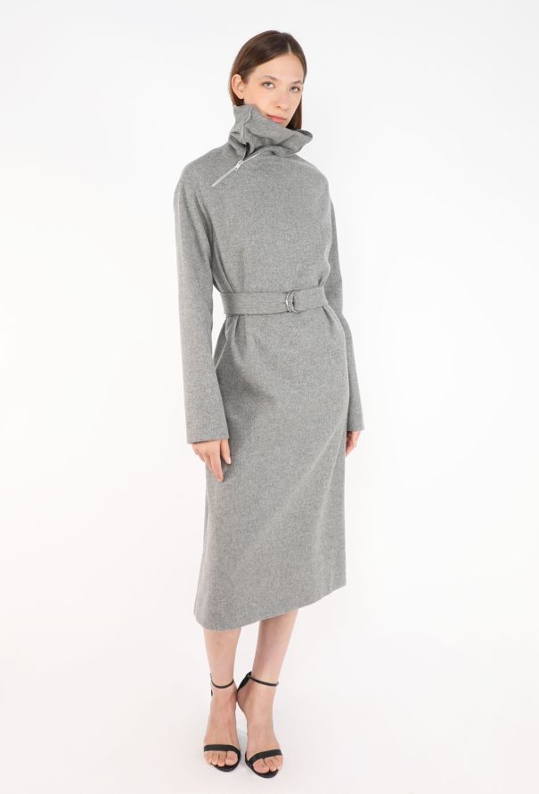 Céline High-Neck Belted Dress, 2016 - 4