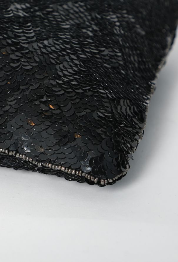 Chanel '90s Mini Trompe-l’oeil Sequin Tote Bag - 8