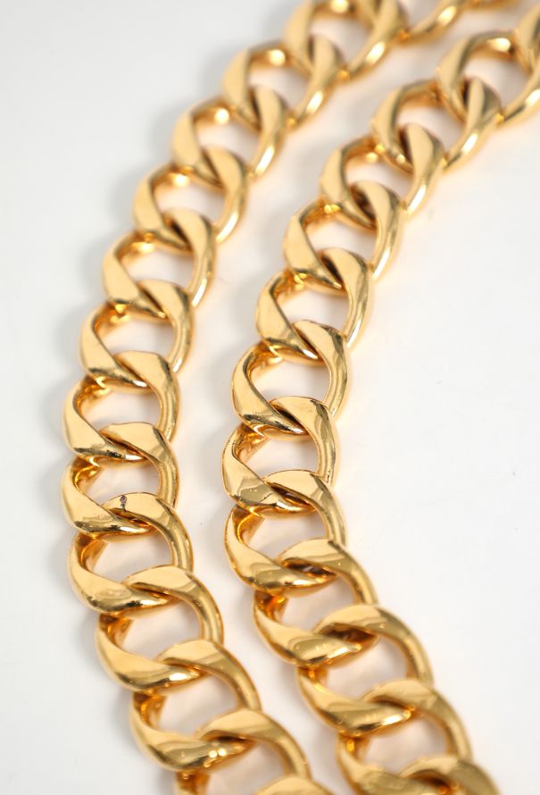Chanel '90s Chainlink Ball Pendant Belt - 3
