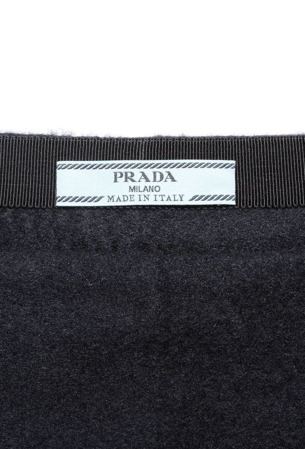 Prada 2023 Cashmere Wrap Skirt - 7