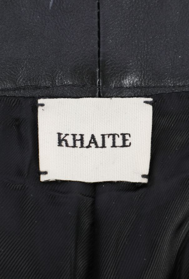 Khaite Emile Lambskin Leather Pants, F/W 2023 - 6