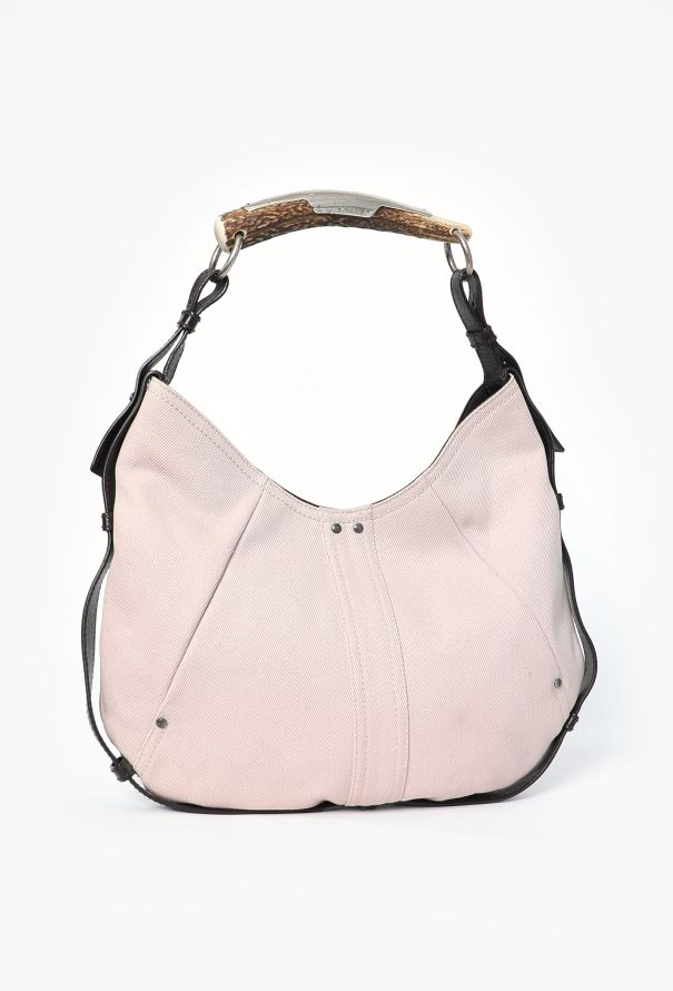 Saint Laurent Early 2000s Denim Mombasa Bag - 2