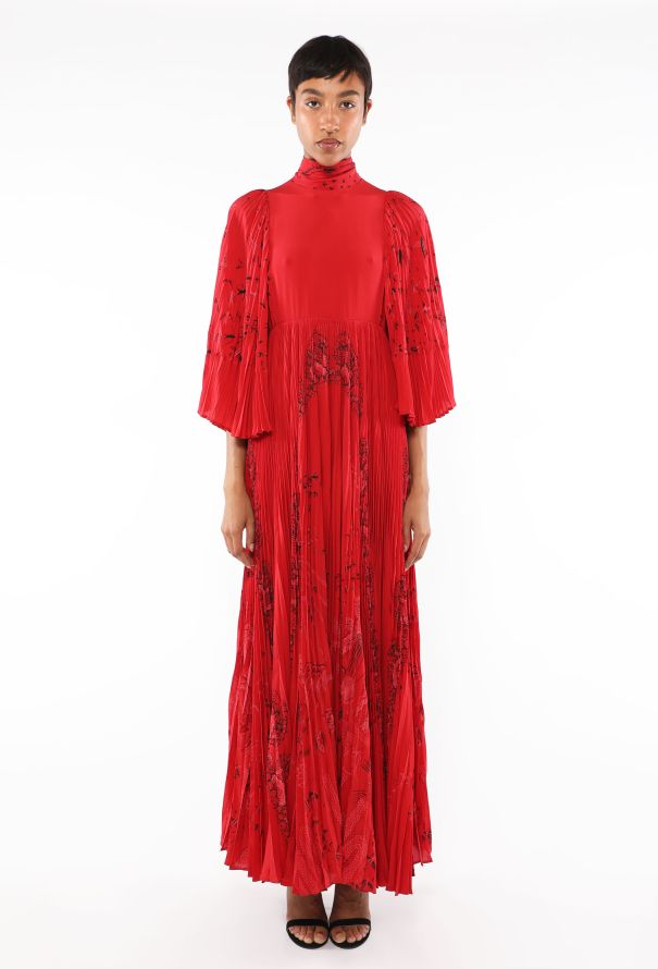Valentino Pleated Silk Crepe De Chine Gown, S/S 2017 - 1