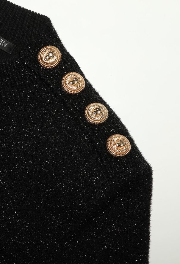 Balmain Iridescent Embossed Trim Dress - 7 Balmain Iridescent Embossed Trim Dress - 7