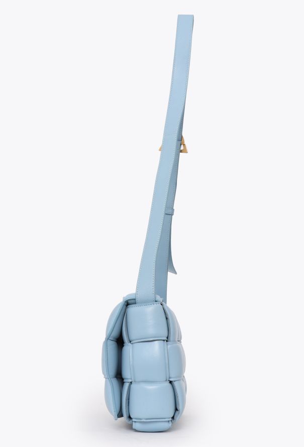 Bottega Veneta S/S 2020 Pale Blue Padded Cassette Bag - 6