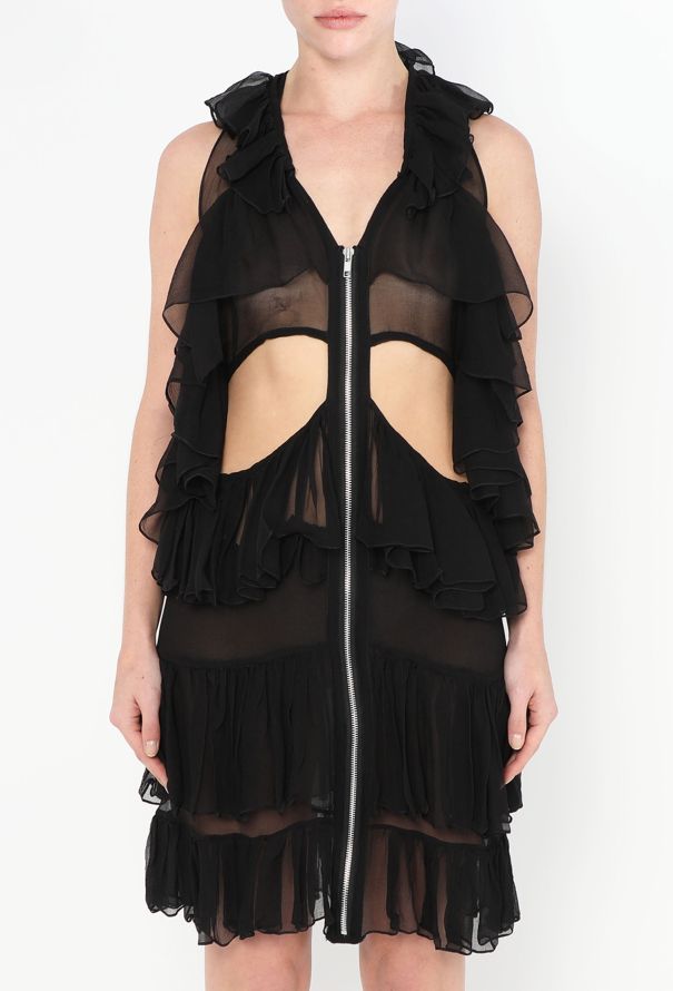 Christopher Kane S/S 2008 Ruffled Dress - 4