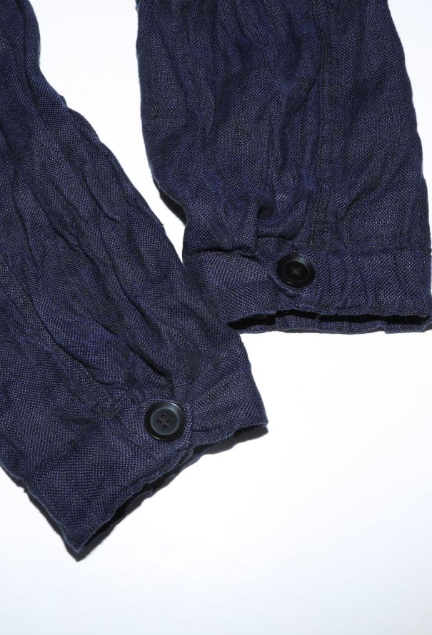 Yohji Yamamoto 2017 Oversized Linen Parka - 14