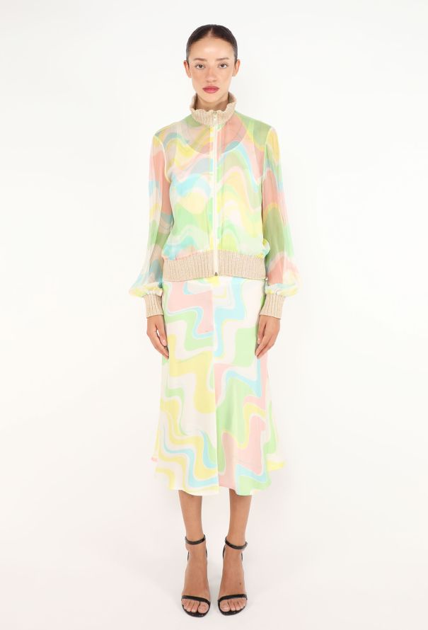 Missoni 3-Piece Bias Chiffon Ensemble, Early 2000s - 4