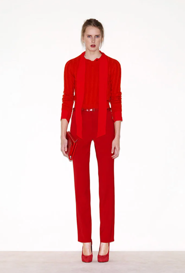 Céline Pre-Fall 2011 Cable-Knit Triomphe Sweater - 2 Céline Pre-Fall 2011 Cable-Knit Triomphe Sweater - 2