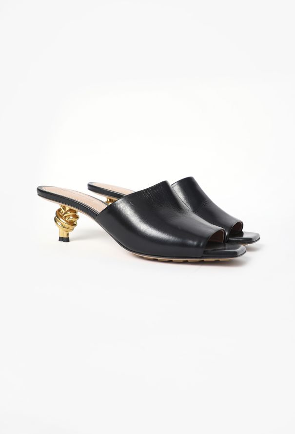Bottega Veneta Pre-Fall 2023 Lambskin Knot Mules - 3