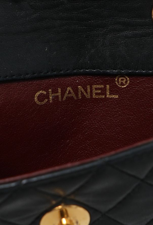 Chanel Vintage Mini Quilted Timeless Flap Bag - 12