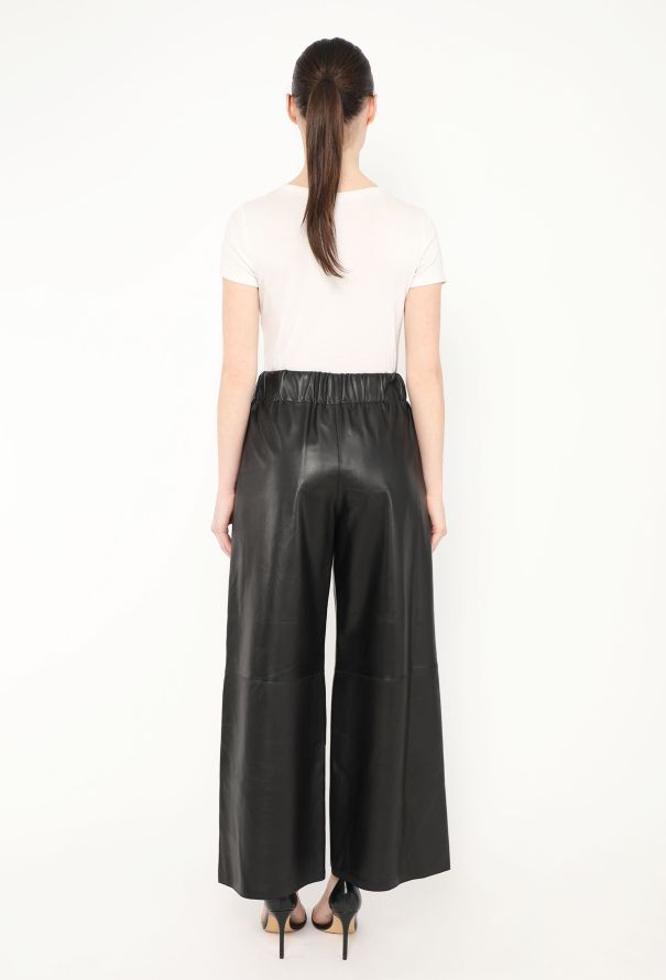 Loewe F/W 2019 Wide-Leg Lambskin Trousers - 5 Loewe F/W 2019 Wide-Leg Lambskin Trousers - 5
