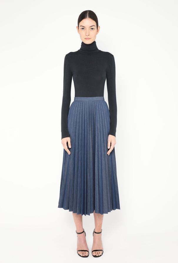 Junya Watanabe 2020 Pleated Denim Skirt - 1