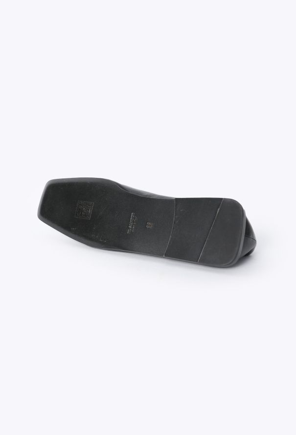 Jil Sander S/S 2018 Whipstitch Leather Flats - 6