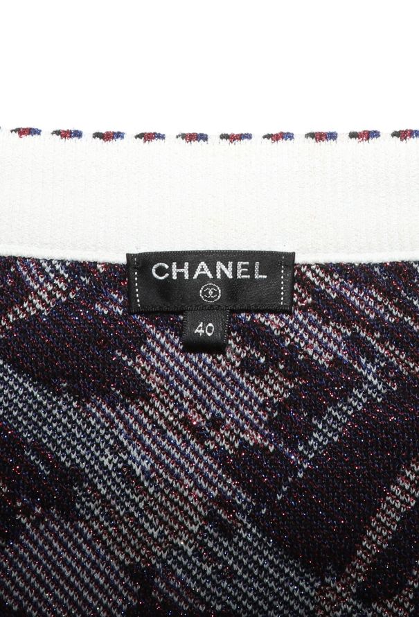 Chanel S/S 2016 Graphic A-Line Skirt - 6