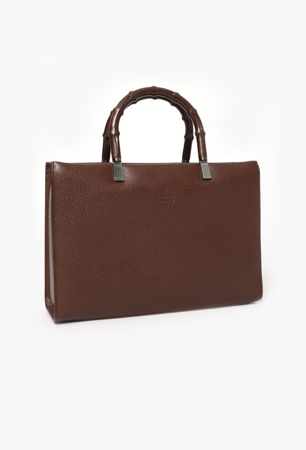 Gucci Tom Ford '90s Bamboo Tote Bag - 3
