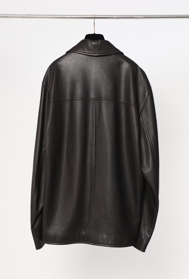 Hermès '70s Classic Leather Jacket - 6 Hermès '70s Classic Leather Jacket - 6