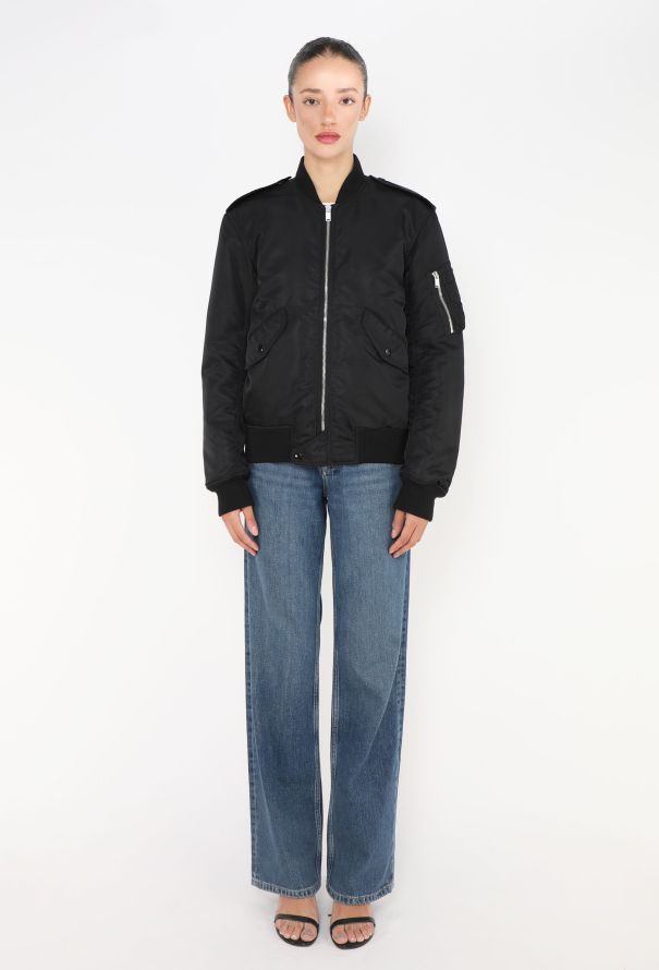 Saint Laurent Épaulette Bomber Jacket - 3