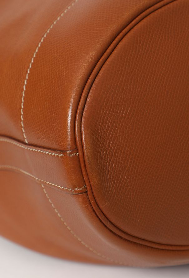 Hermès '90s Gold Courchevel Market Bag - 7