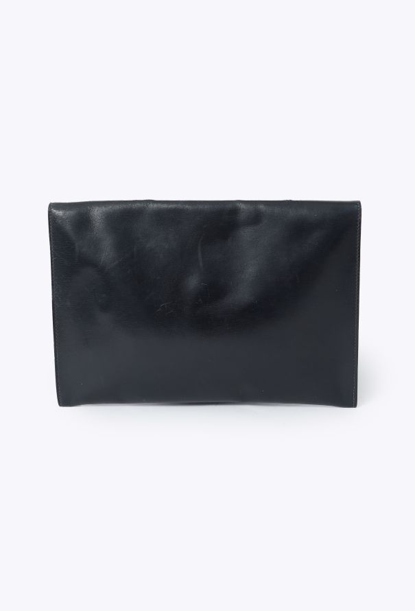 Hermès 1978 Navy Box Rio Clutch - 4