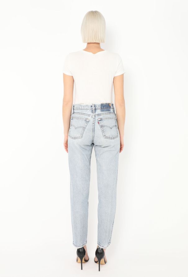 Levi's Distressed Tapered Jeans - 4 Levi's Distressed Tapered Jeans - 4