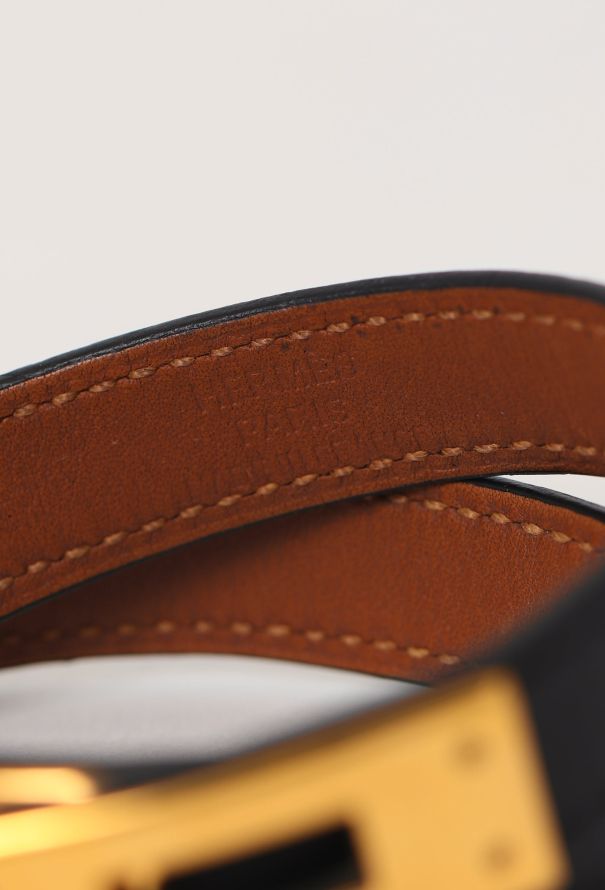 Hermès Double Tour Box Kelly Bracelet - 6 Hermès Double Tour Box Kelly Bracelet - 6