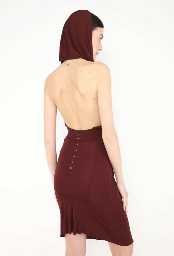 ICONIC F/W 1984 Hooded Bodycon Dress - Alaïa | Authentic