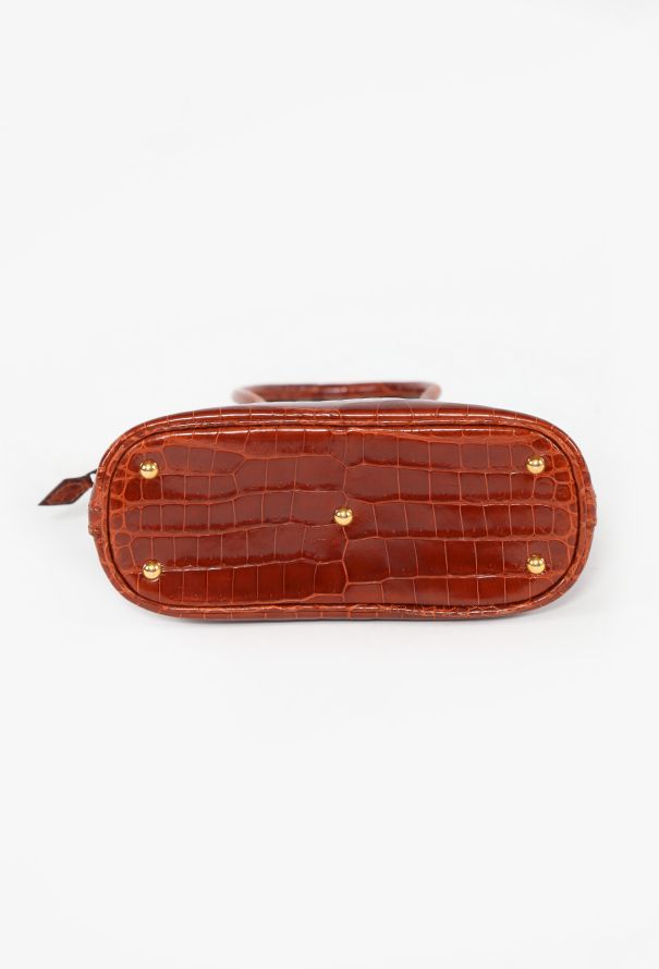 Hermès Vintage Micro Porosus Bolide - 7