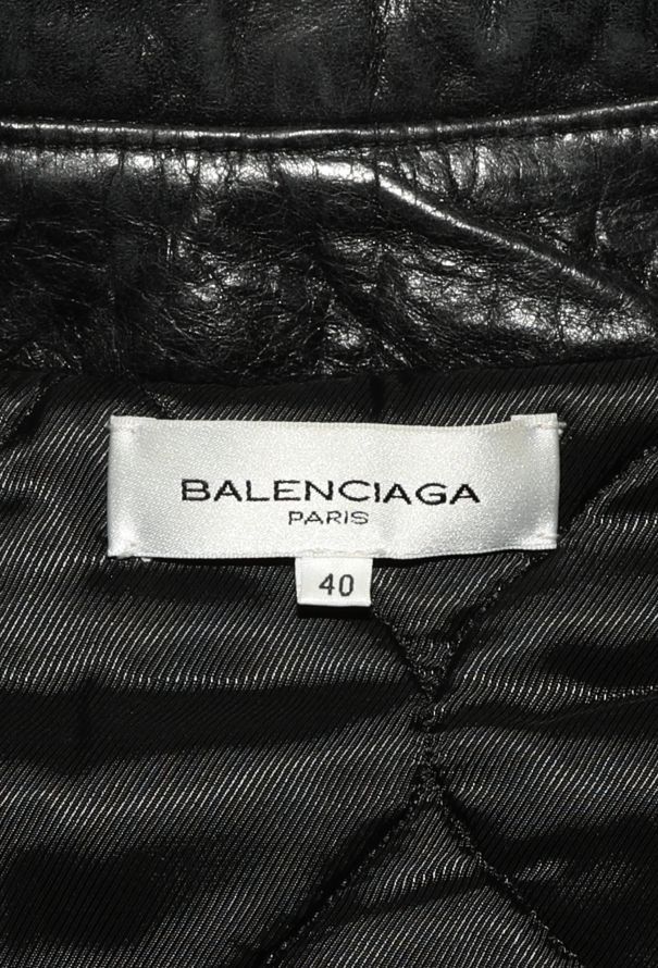 Balenciaga Iconic F/W 2002 Leather Vest - 6 Balenciaga Iconic F/W 2002 Leather Vest - 6