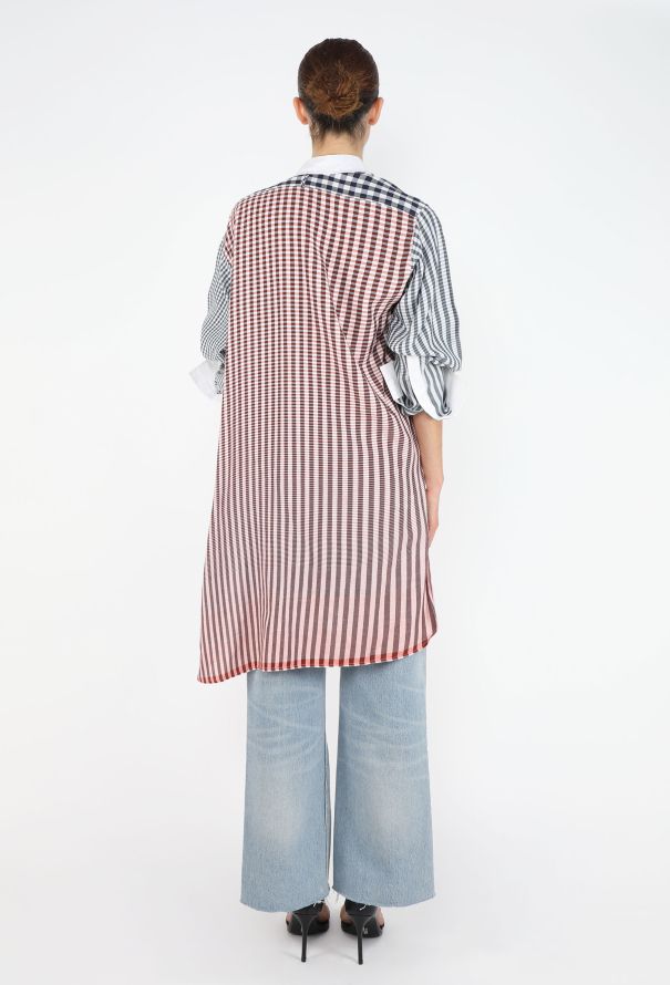Loewe Gingham Patchwork Tunic - 5