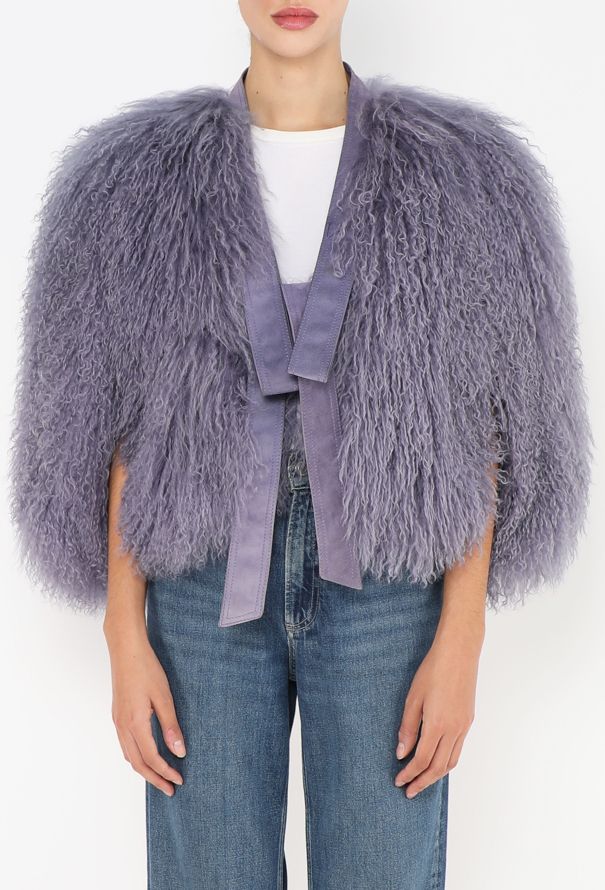 Gucci F/W 2005 Mongolian Shearling Bolero - 5