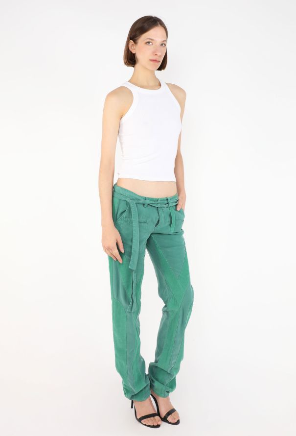 Balenciaga Belted Cargo Trousers, S/S 2002 - 5