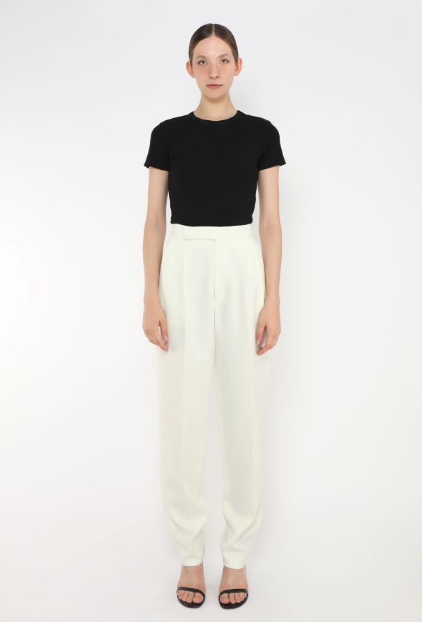Céline 2012 Tapered Twill Trousers - 1