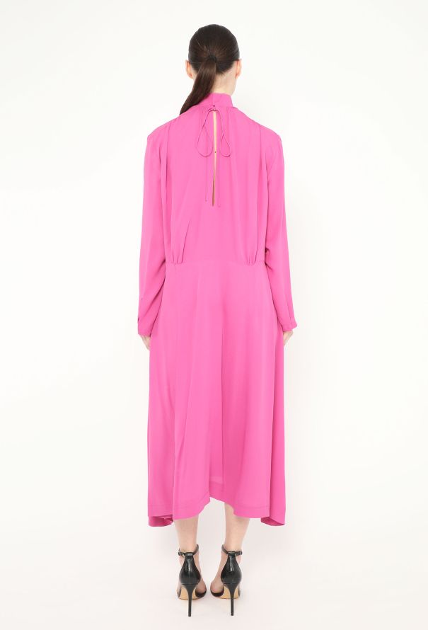 Balenciaga S/S 2017 Silk Slit Tunic Dress - 6